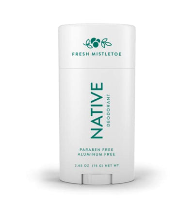 Native Deodorant - Limited Edition Holiday - Fresh Mistletoe - Aluminum Free - 2.65 oz