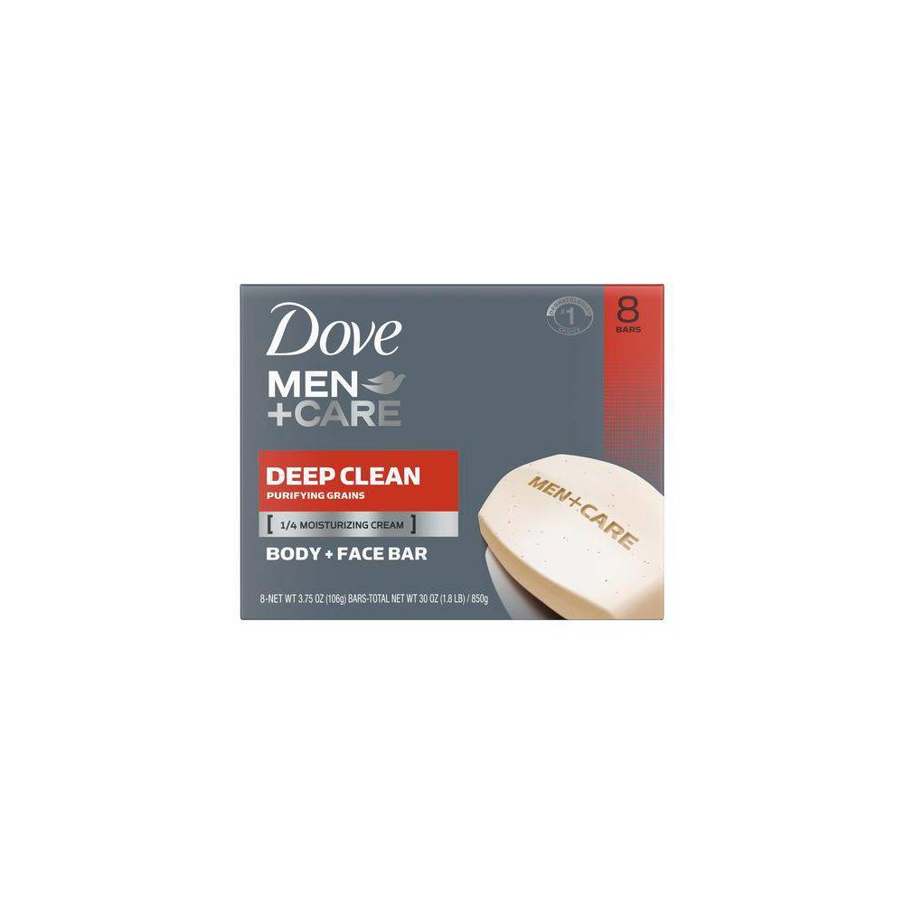 Dove Men Plus Care Deep Clean Scent Body and Face Bar