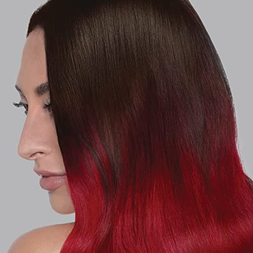 SPLAT MELTS COMPLETE KIT WITH BLEACH AND 2 SEMI-PERMANENT HAIR COLORS (Strawberry &amp; Dark Chocolate)
