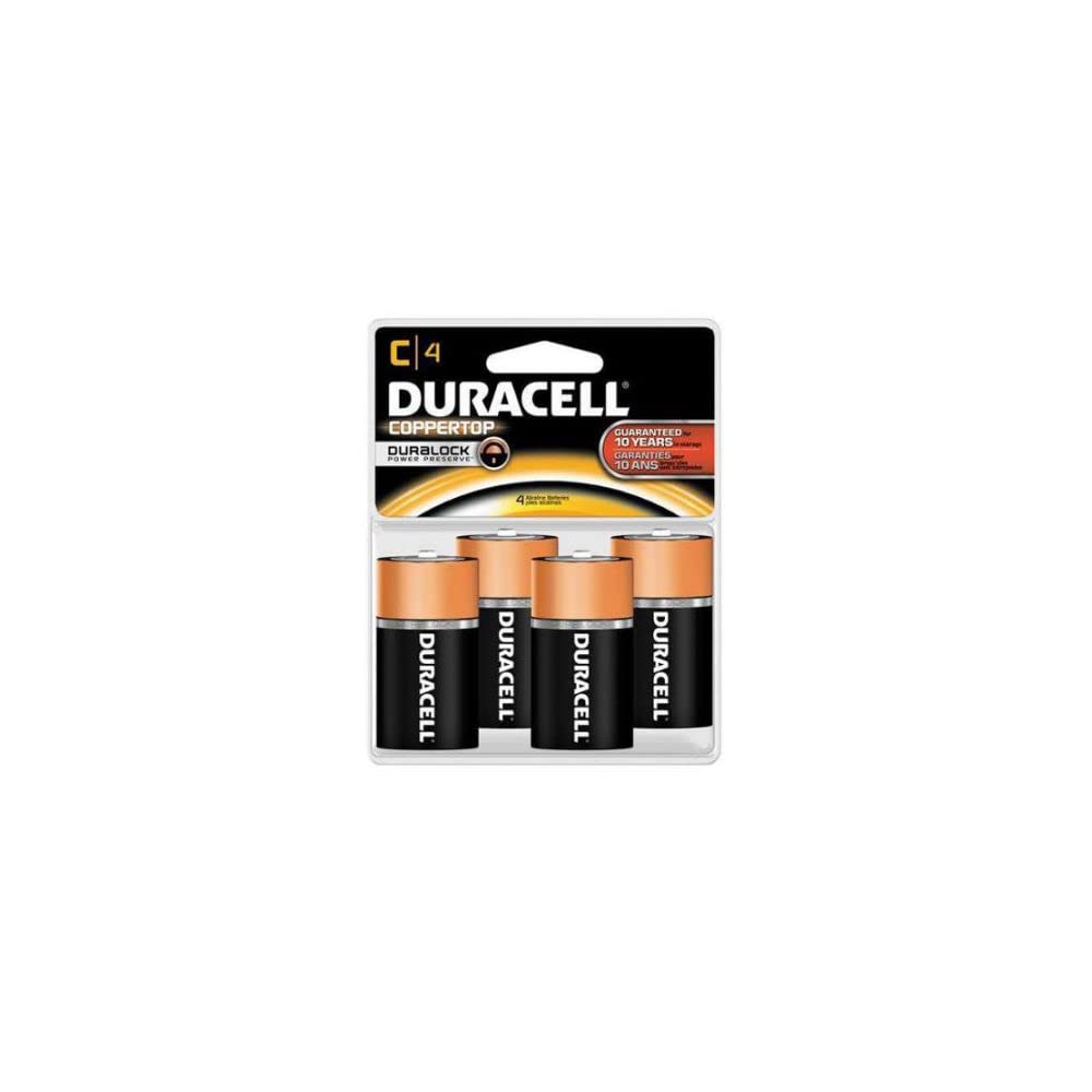 Duracell CopperTop C Size - 240 Pack