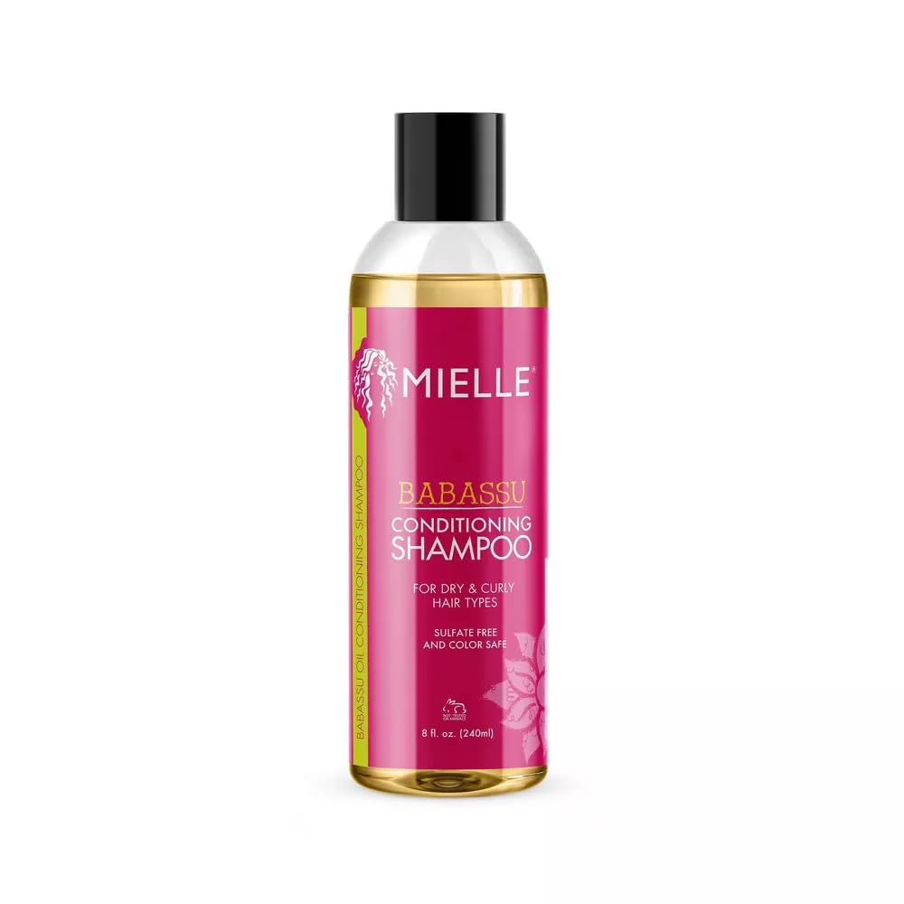 Mielle Organics Babassu Oil Conditioning Sulfate-Free Shampoo - 8 fl oz