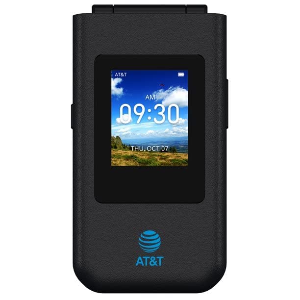 AT&amp;T Prepaid Cingular Flex Flip (4GB) - Charcoal Gray