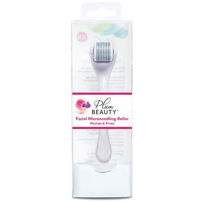 Plum Beauty Facial Microneedling Roller  Facial Rollers and Massagers  Skincare Tool  White  1ct