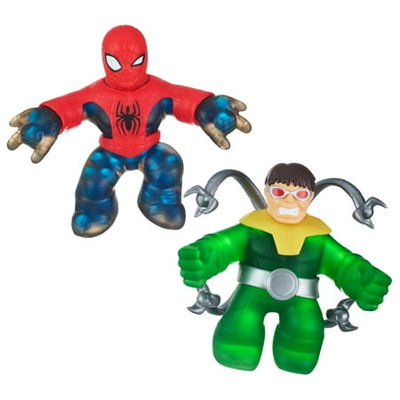 Heroes Of Goo Jit Zu Marvel Versus Pack - 2 Exclusive Marvel Heroes 4.5  Tall Action Figures  Ultimate Spider-Man Versus Doctor Octopus  Boys  Ages 4+