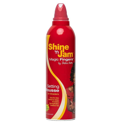 Shine N Jam Magic Fingers For Braiders Setting Mousse 12 Ounce (354ml)