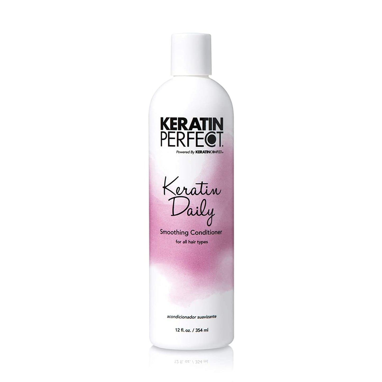 Keratin Perfect Daily Conditioner - Salon Level Treatment For Women - The Best Conditioning Formula For A Frizzy And Dull Mane - Keratin Treatment Not Necessary - Suitable For All Hair Types - 12 Oz