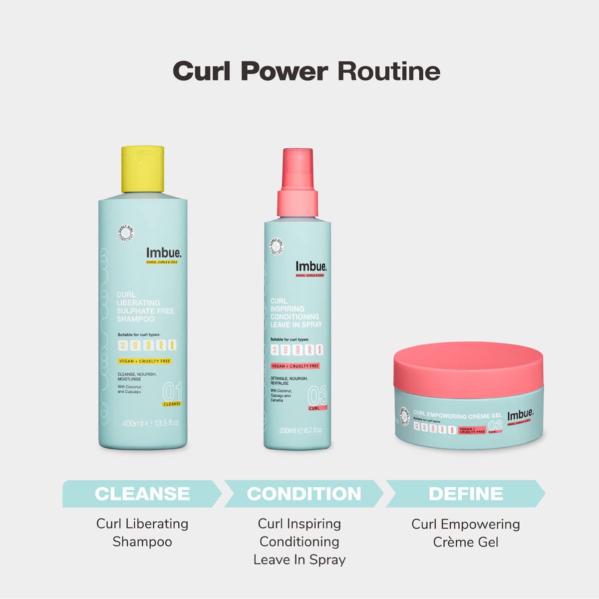 Imbue Curl Empowering Creme Hair Gel - 6.8 fl oz
