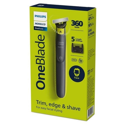Philips Norelco OneBlade 360 Face Rechargeable Men\'s Electric Shaver and Trimmer - QP2724/70