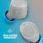 Skullcandy Jib 2 True Wireless Bluetooth Headphone - Light Gray/Blue