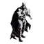 McFarlane Toys, 7-Inch DC Direct Black Adam Gold Label Batman Action (Line Art Variant) Figure with 22 Moving Parts, Collectible DC Black Adam Comic Figure with Unique Comic Book – Ages 12+