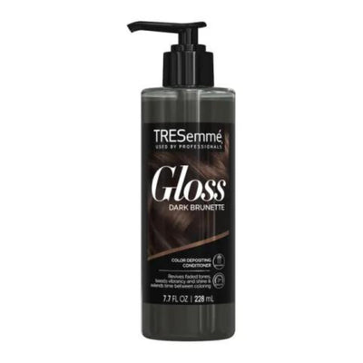 Tresemme Gloss Dark Brunette Provides 3-Minute Results in Shower Color Enhancing, 7.7 fl oz