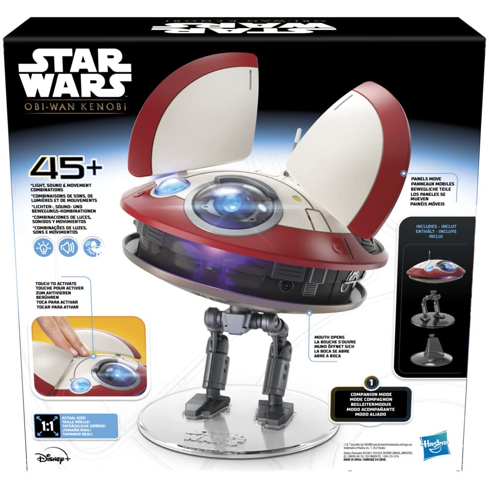 STAR WARS L0-LA59 (Lola) Animatronic Edition,OBI-Wan Kenobi Series-Inspired Electronic Droid Toy,Toys for 4 Year Old Boys and Girls and Up