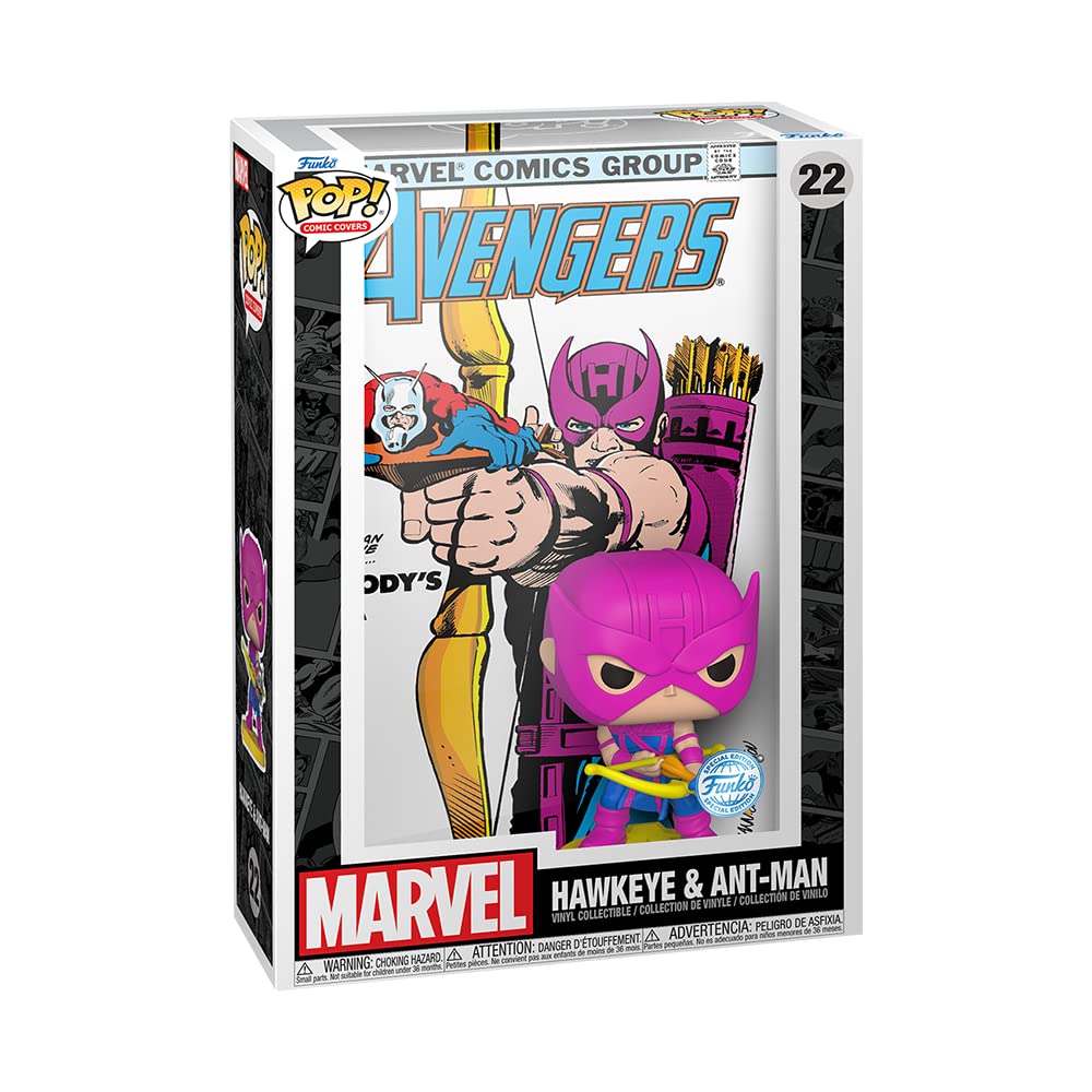 Pop Comic Cover!Marvel: Avengers -Hawkeye and Ant Man (Exc)