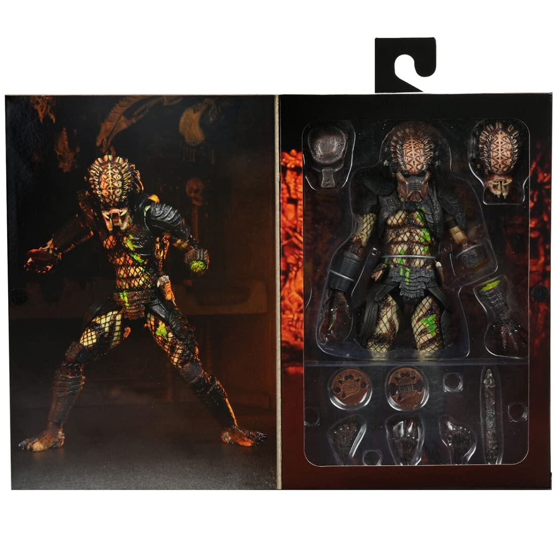 NECA Predator 7" Ultimate Action Figure Guardian Predator / NECA 2021 PREDATOR 2 ULTIMATE GUARDIAN PREDATOR Movie Predator 2 Lost Clan Goat [Parallel Import]