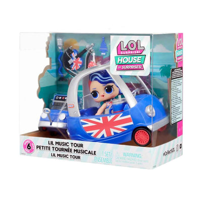 L.O.L. Surprise! Lil Music Tour Playset with Cheeky Babe Collectible Doll and 8 Surprises