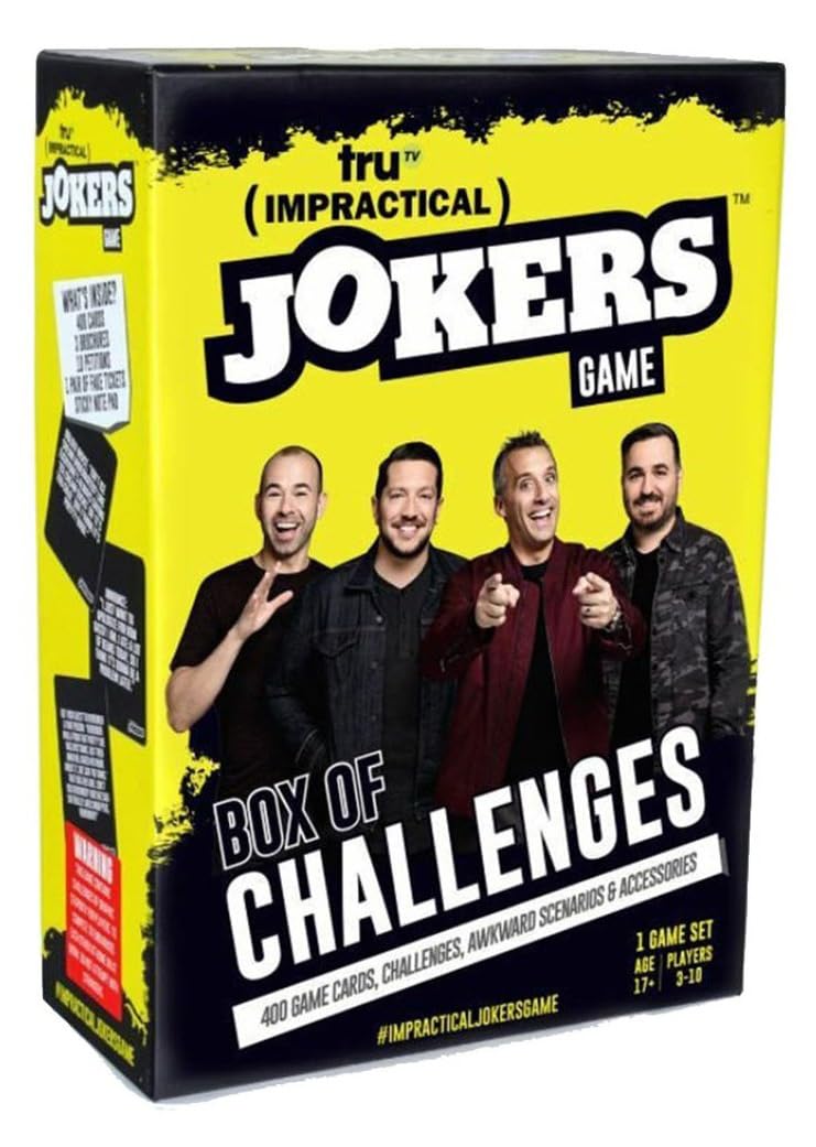 Impractical Jokers Box of Challenges Game