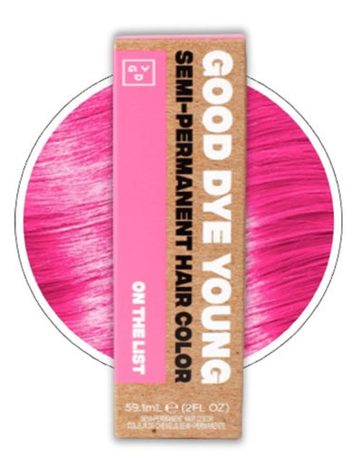 Good Dye Young Streaks and Strands Semi-Permanent Hair Color - On the List - 2 fl oz