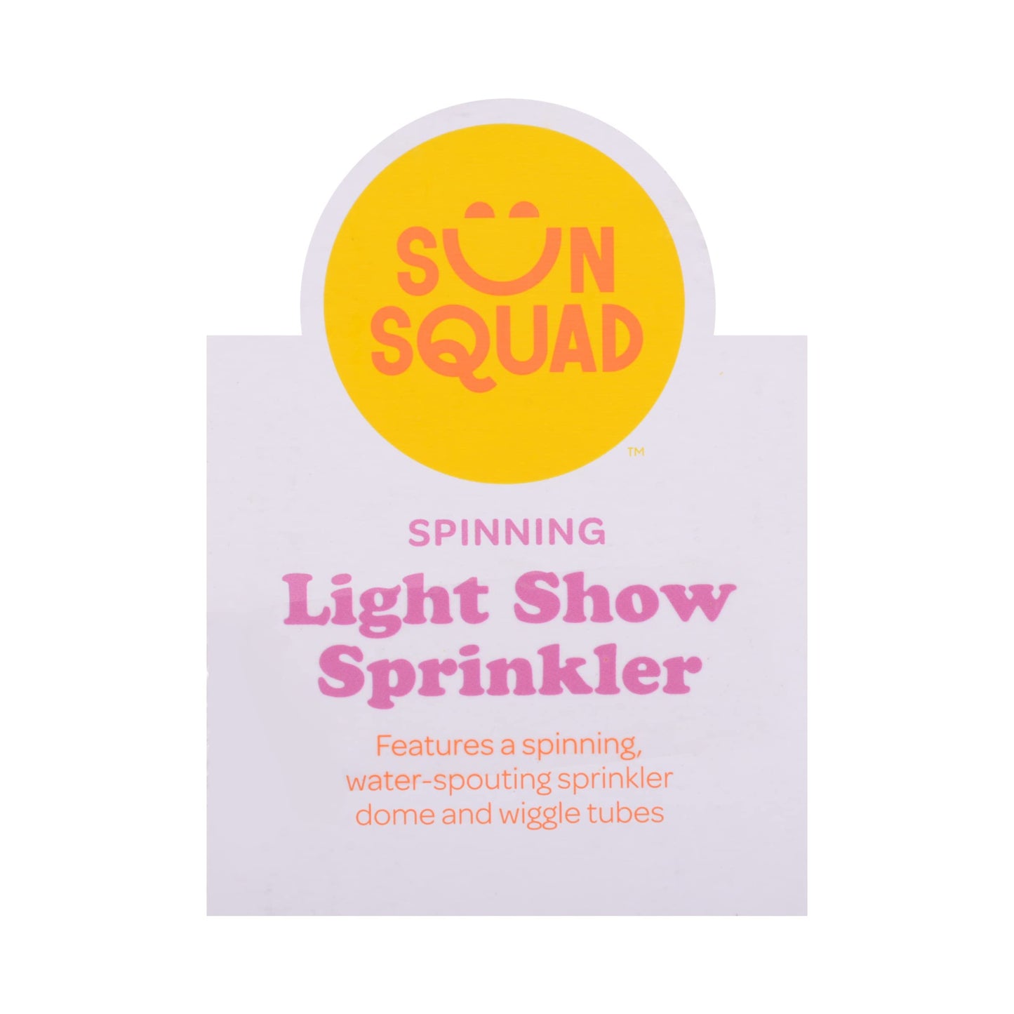 Sun Squad Spinning Light Show Sprinkler