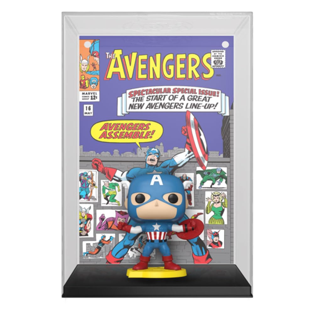 Funko POP! Comic Covers: Marvel - Captain America