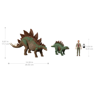 Jurassic World Legacy Collection Dr. Sarah Harding &amp; Stegosaurus Figure Pack