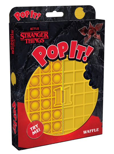 Buffalo Games - Pop It! - Stranger Things - Waffle