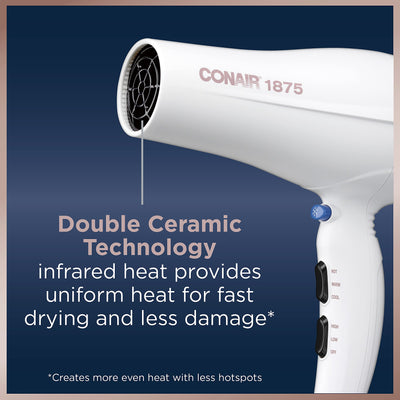 Conair Double Ceramic Hair Dryer - 1875W