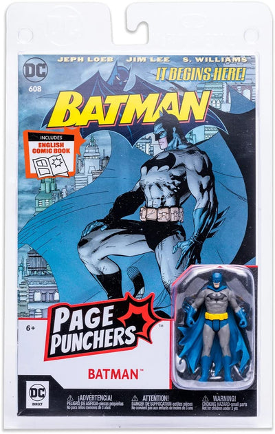 DC Comics Page Punchers Batman Book with Batman Mini Figure