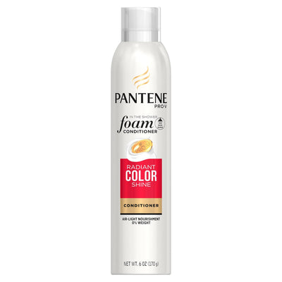 Pantene Pro-V Classic Foam Radiant Color Shine Hair Conditioners, 6 Ounce