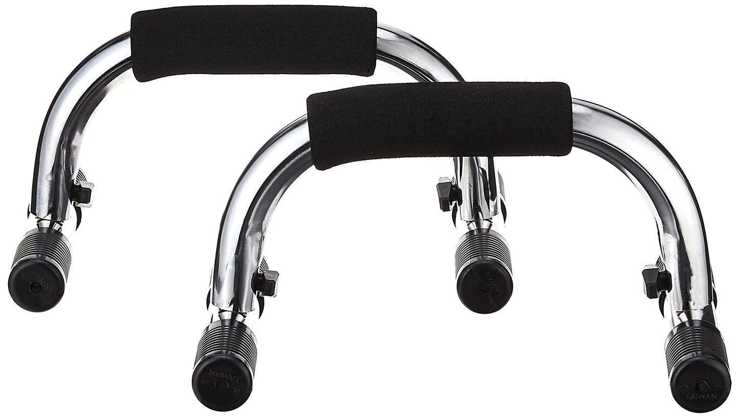 CAP Barbell Push Up Bars (Pair), Chrome