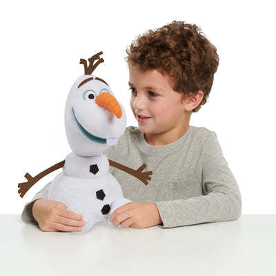Disney Frozen 11-inch Laugh, Shimmy &amp; Shake Olaf, Sound and Movement, Kids Toys for Ages 3 Up by Just Play