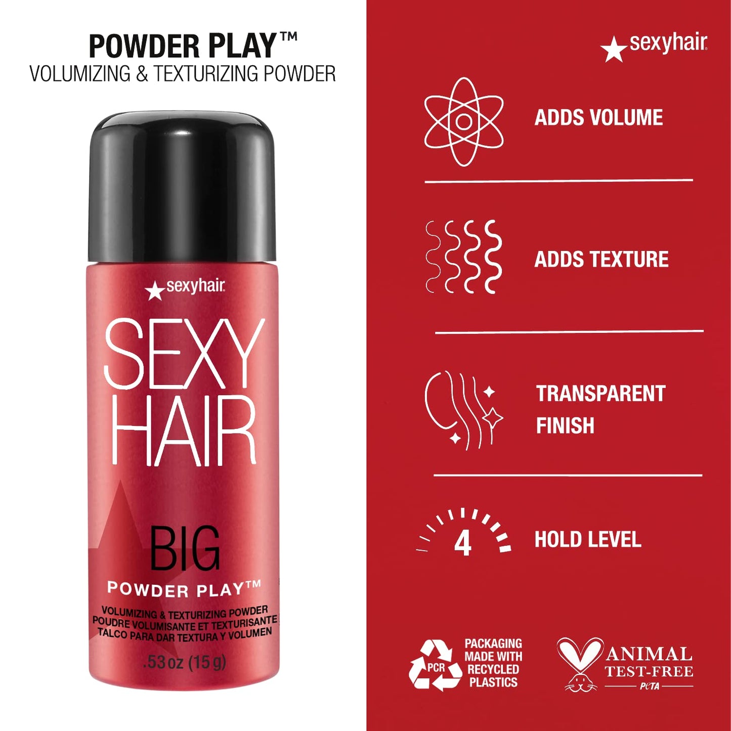 Sexy Hair Big Sexy Powder Play Volumizing Powder - 0.53 fl oz