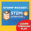 Stomp Rocket The Original Squeeze Rocket, 10 Rockets - Soft Foam Rocket Launcher STEM Gift for Boys &amp; Girls - Ages 4 &amp; Up - Fun Backyard &amp; Outdoor Kids Toys Gifts for Boys &amp; Girls