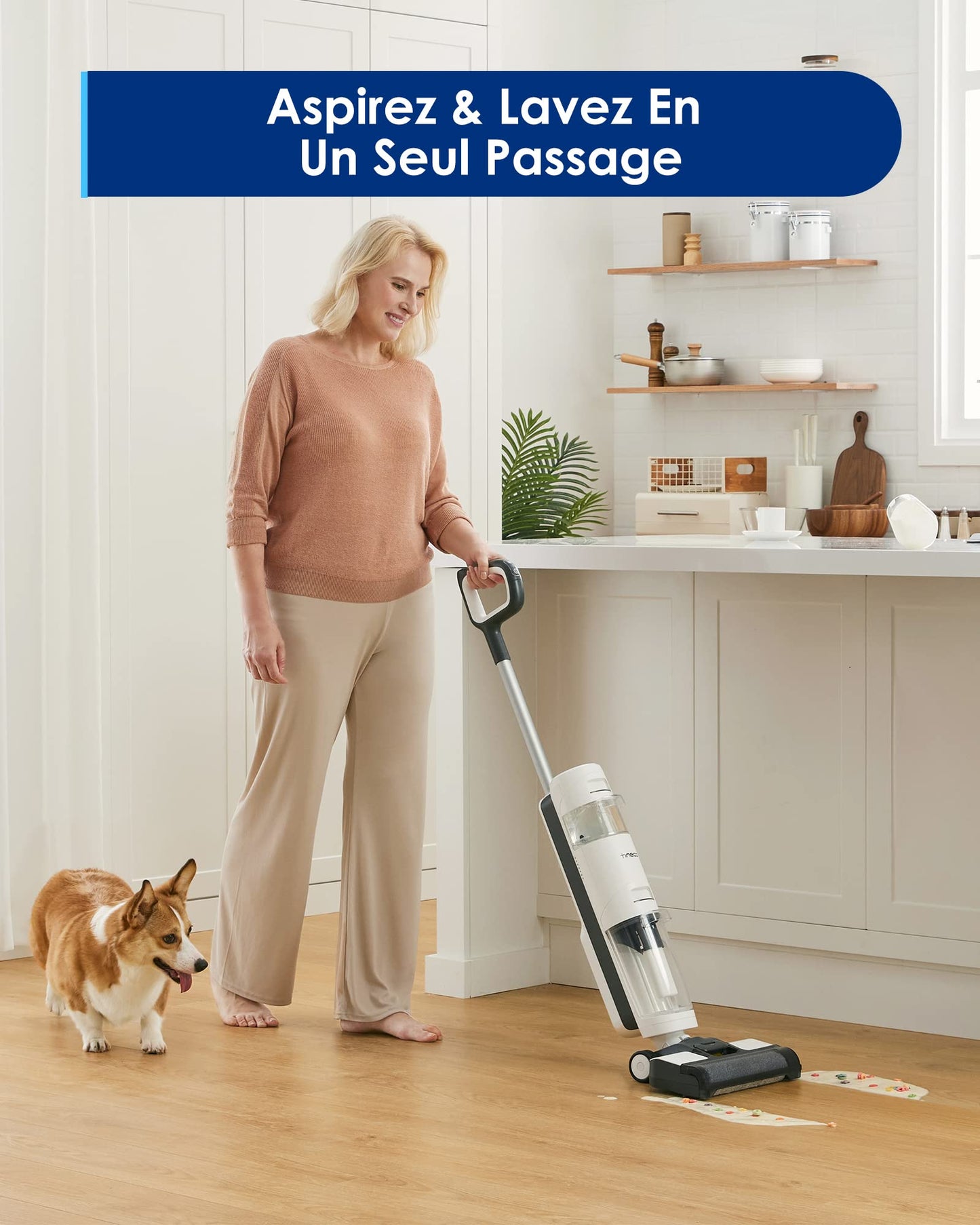 Tineco iFloor 3 Breeze Wet/Dry Hard Floor Cordless Vacuum Cleaner