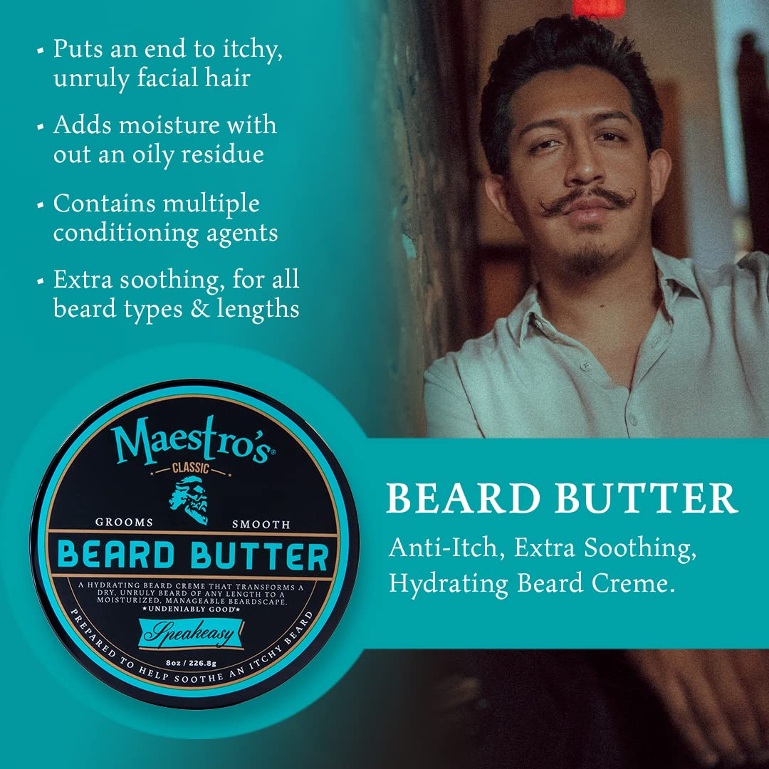 Maestro\'s Classic Speakeasy Blend Beard Butter - 4oz