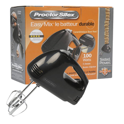 Proctor Silex 62507 Black Easy Mix™ Hand Mixer