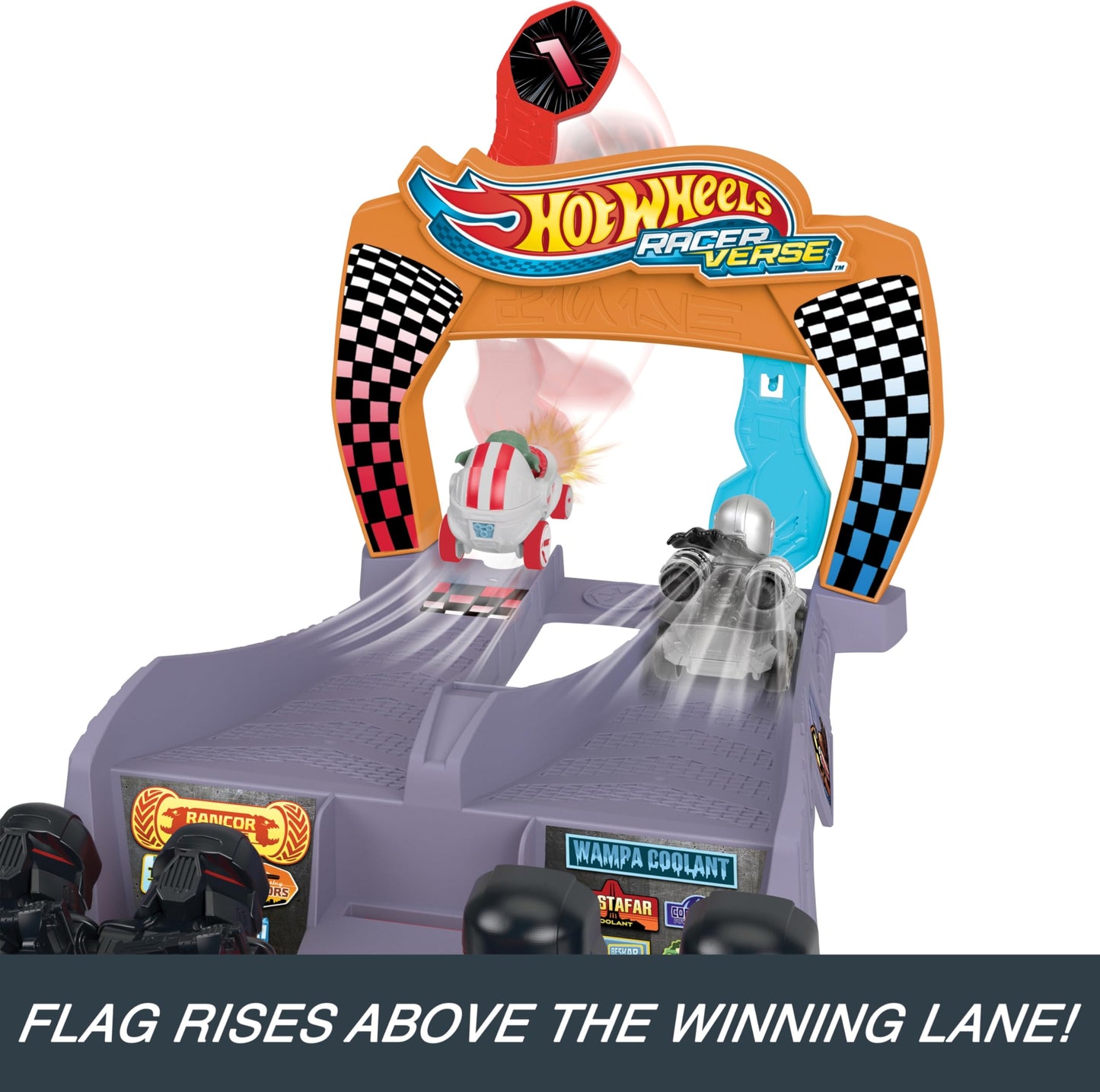 Hot Wheels RacerVerse Star Wars Grogu\'s Great Race Track Set