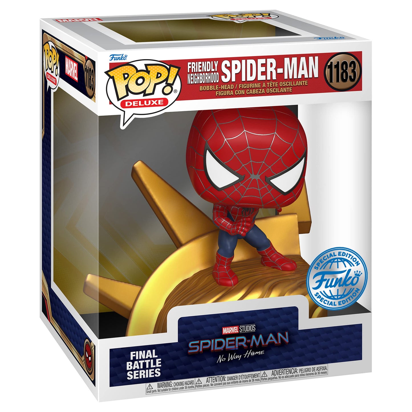 Funko POP! Deluxe: Spider-Man: No Way Home - Friendly Neighborhood Spider-Man