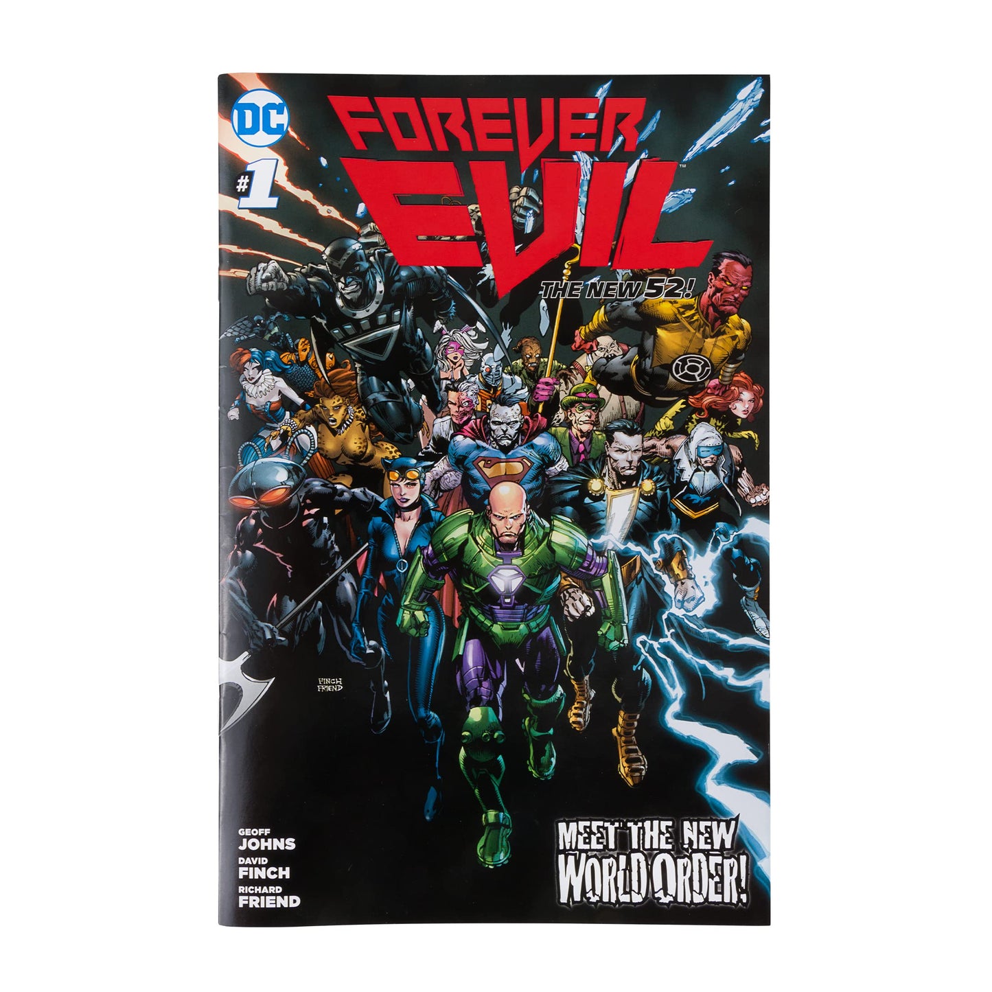 McFarlane Toys DC Direct - Forever Evil - Page Punchers - 3" Lex Luthor Figure with Comic (Green Power Suit)
