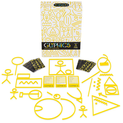 Big G Creative: Glyphics, Creative Party Game for Everybody, Charades Without Acting, Doodling Without Drawing, Unique Tabletop Experience, Different Each Time You Play, Easy to Learn, Ages 10 and up