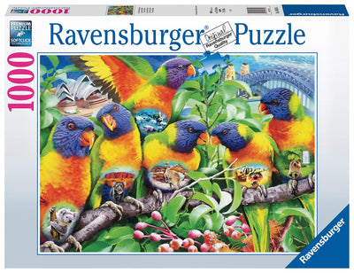 Ravensburger Land of the Lorikeet Jigsaw Puzzle - 1000pc