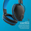 JLab JBuddies Pro Over-Ear Bluetooth Wireless Kids\' Headphones - Black/Blue