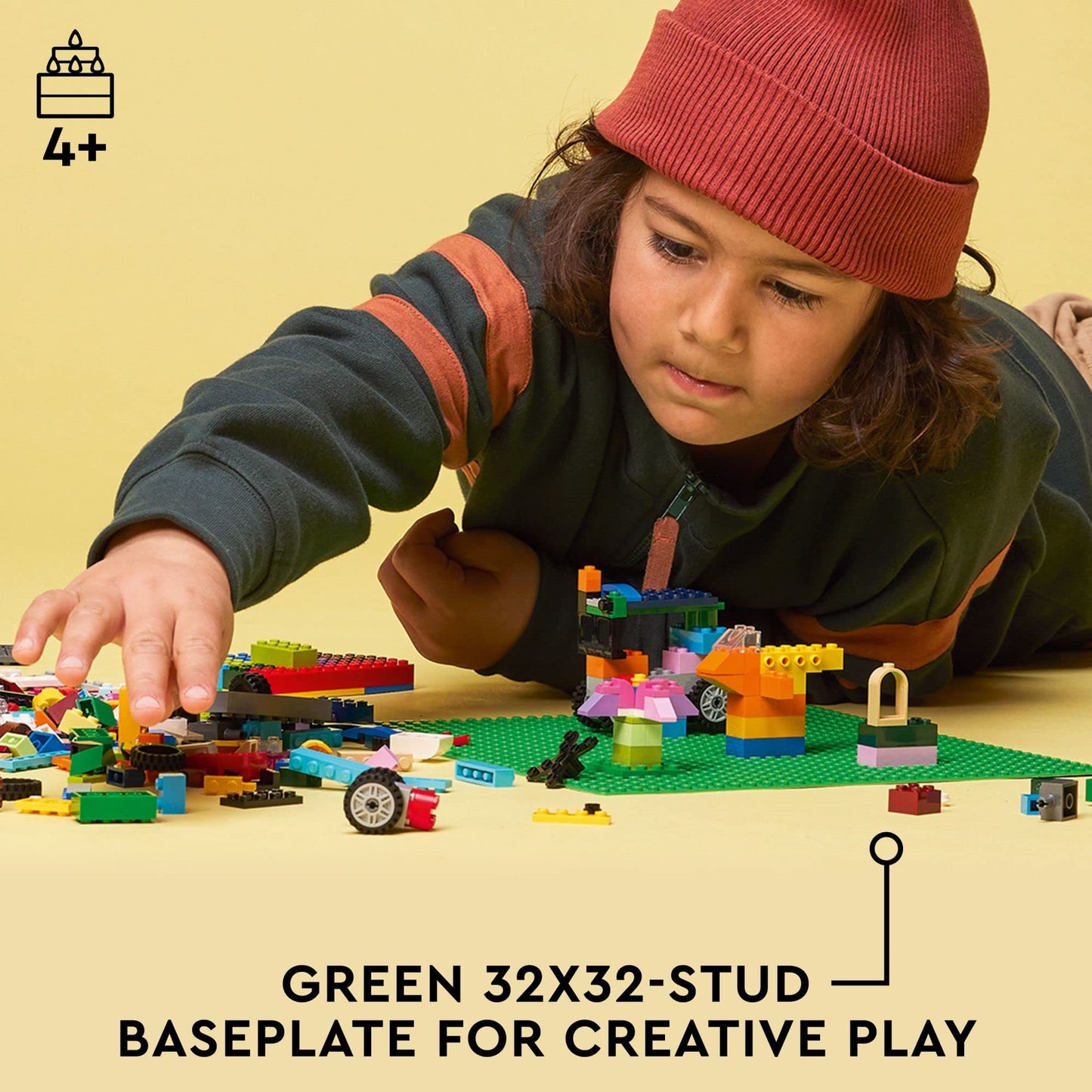 LEGO Classic Green Baseplate 11023 Building Kit