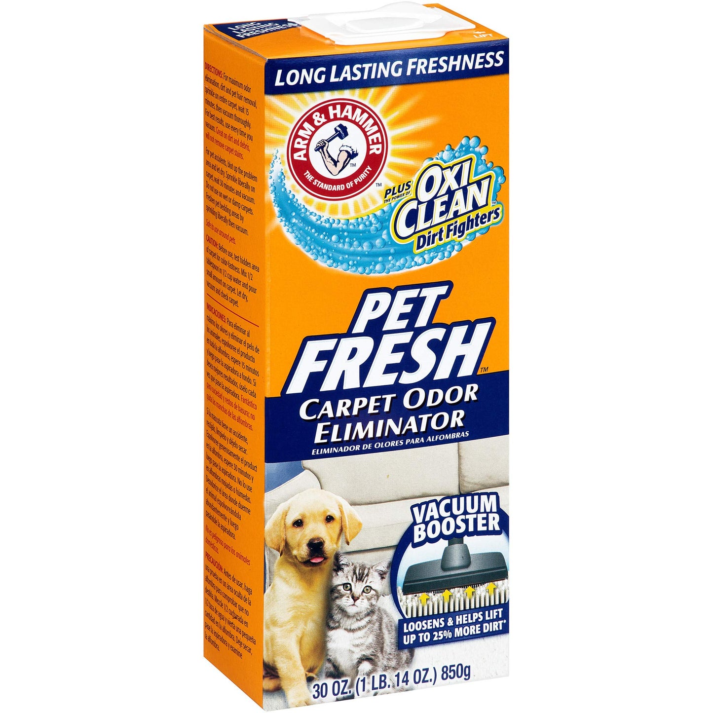 Arm & Hammer Carpet Odor Eliminator, Pet Fresh 30 oz.