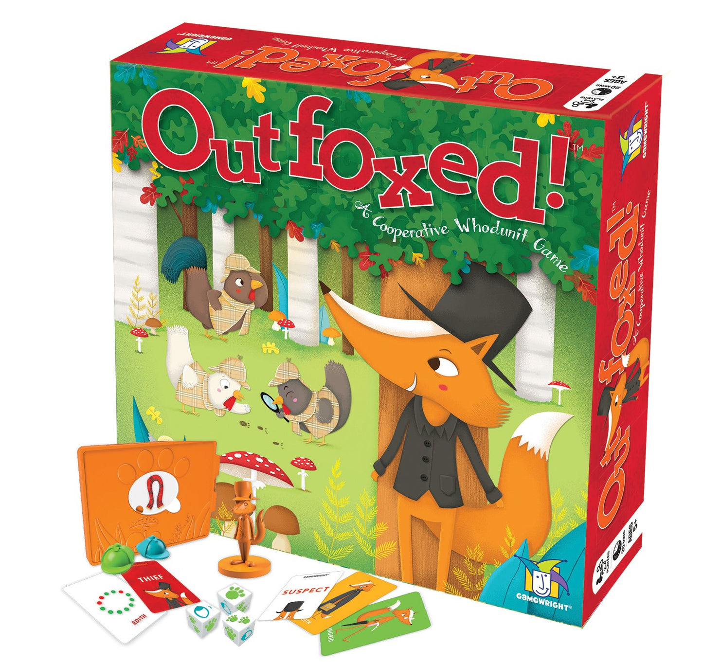 Outfoxed! A Cooperative Whodunit Game