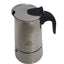 IMUSA USA B120-22062M Stainless Steel Stovetop Espresso Coffeemaker 6-Cup, Silver