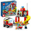 LEGO City 4+ Fire Station and Fire Engine Toy Playset 60375