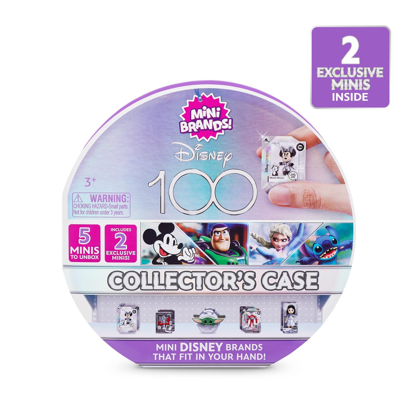 Mini Brands Disney D100 Platinum Collector\'s Case