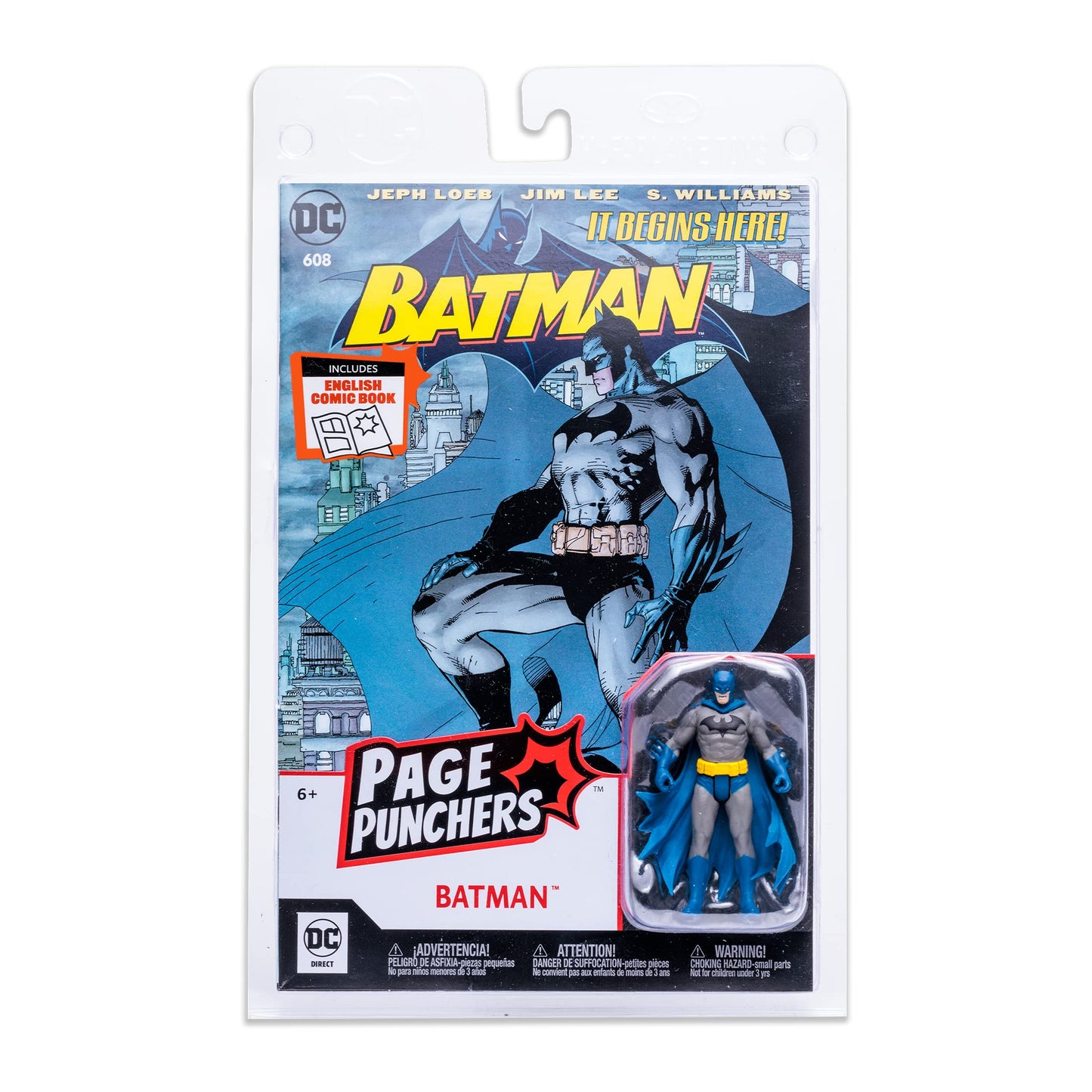 DC Comics Page Punchers Batman Book with Batman Mini Figure