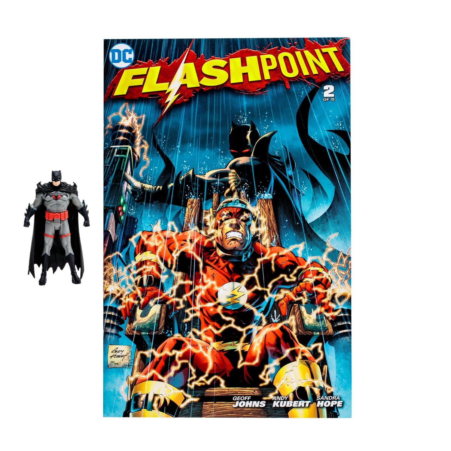 DC Direct - Flashpoint - Page Punchers - 3" Batman Figure with Comic