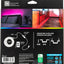 Enbrighten USB Powered RGB LED Light Strip, 12ft, Indoor LED Tape Light, Push Button, RGB, 76433